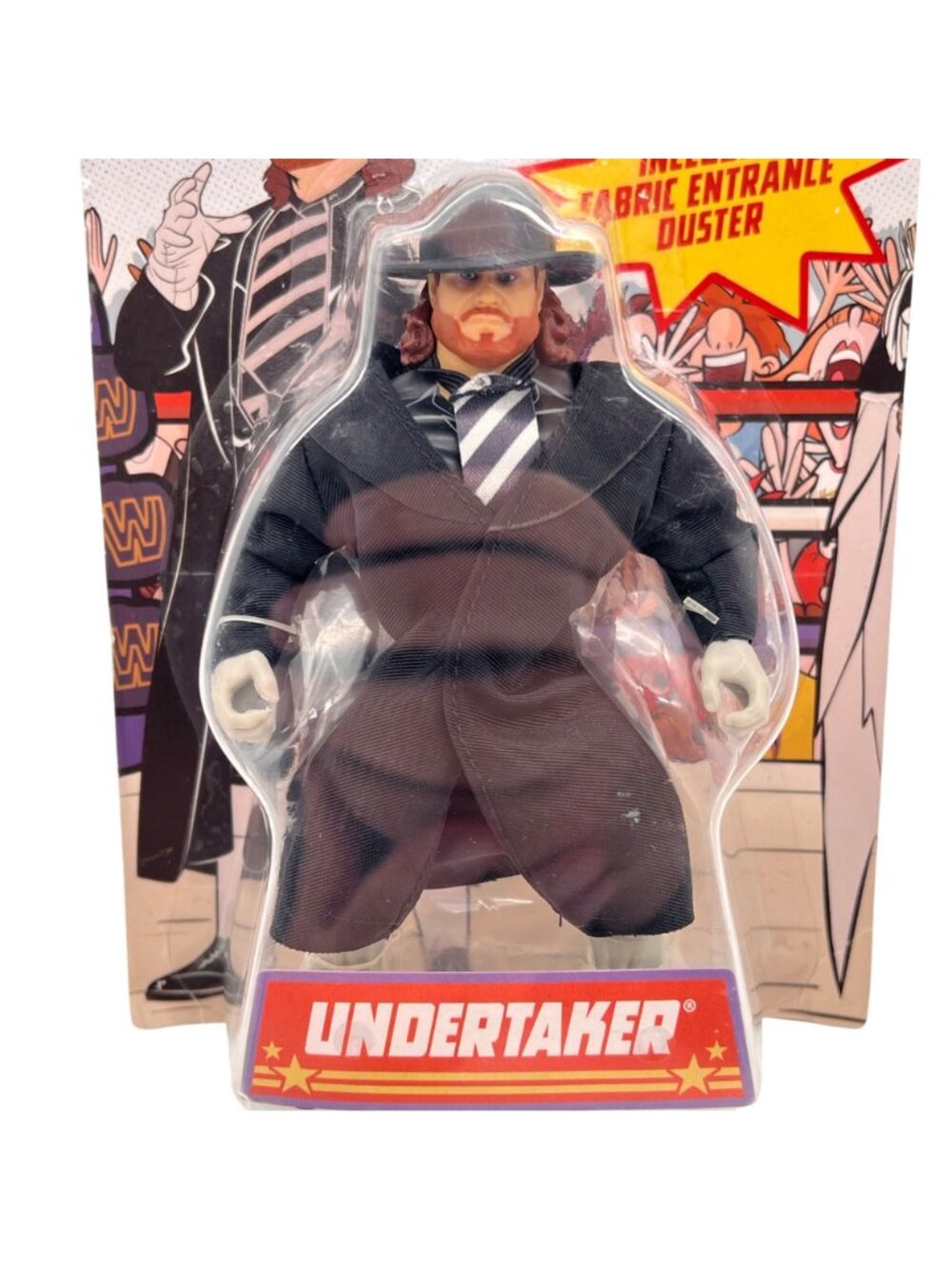WWE Superstars Undertaker Action Figure & Fabric Entrance Duster Series 3 2022 - Picture 5 of 14